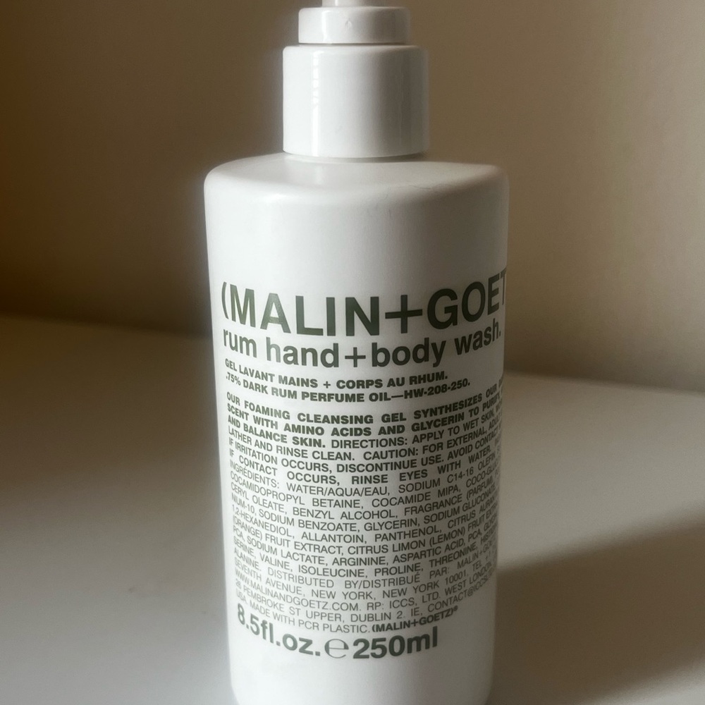 Malin+Goetz Rum Hand + Body Wash